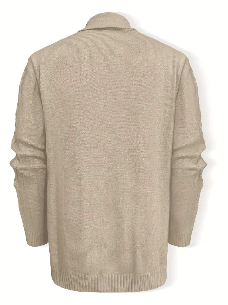 Hatem | Casual långärmad stickad kofta