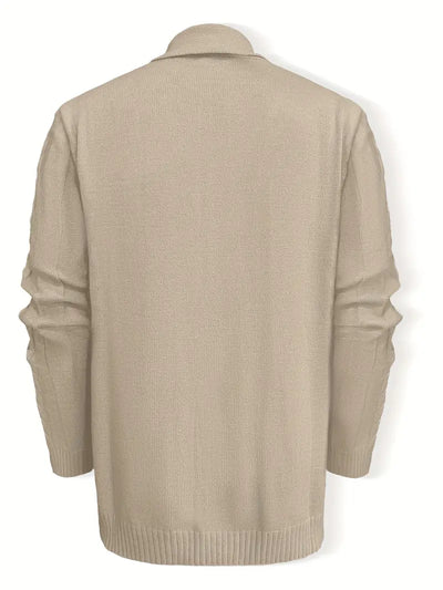 Hatem | Casual långärmad stickad kofta