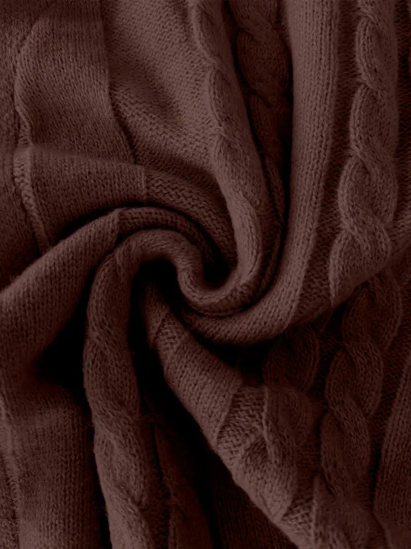 Hatem | Casual långärmad stickad kofta