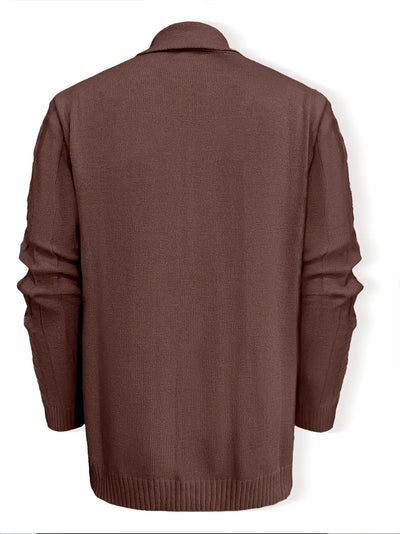 Hatem | Casual långärmad stickad kofta