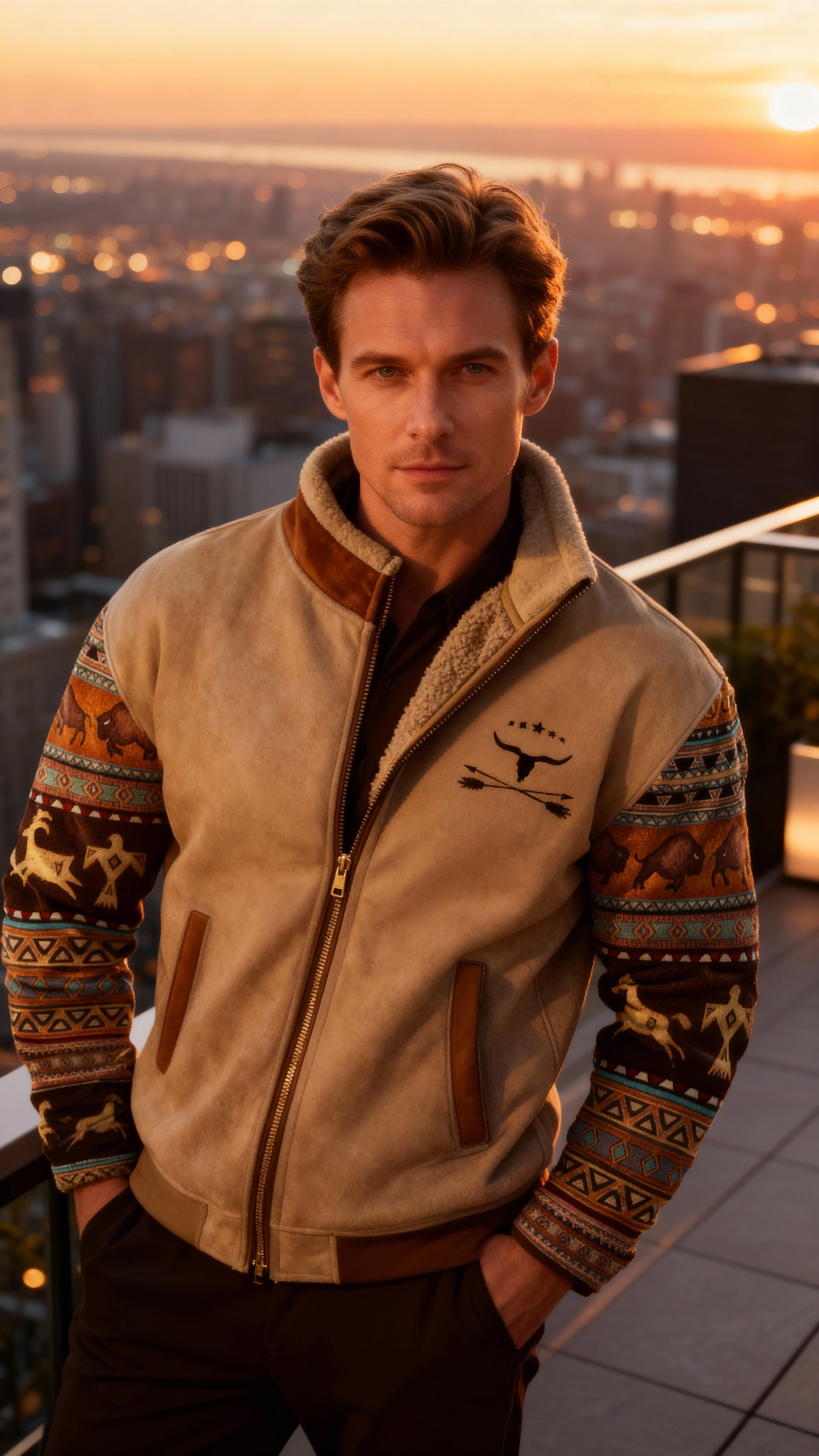 Anders | Stilren Fleecejacka med Termiskt Foder